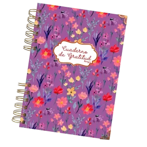 Cuaderno de Gratitud Lila