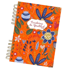 Cuaderno de Gratitud Naranjo
